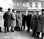 1958-Padova-Giacomo Mari,Sergio Brighenti,Kurt Hamrin e Nereo Rocco.(di E.Ronchini) (Adriano Danieli)